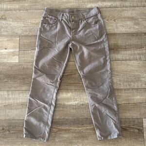 MOTHER Jeans | Size 25 (Actual 28) Grey Skinny, Not Skinny Cropped Stretch Denim